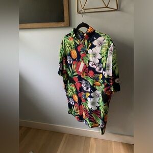 NWT Gonzaga University Hawaiian Shirt